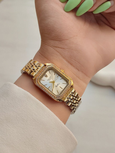 ساعت زنانه مارک رولکس صفحه سفید