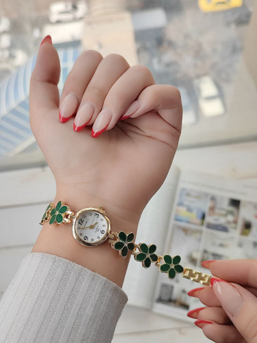 ساعت زنانه ودخترانه با بونه