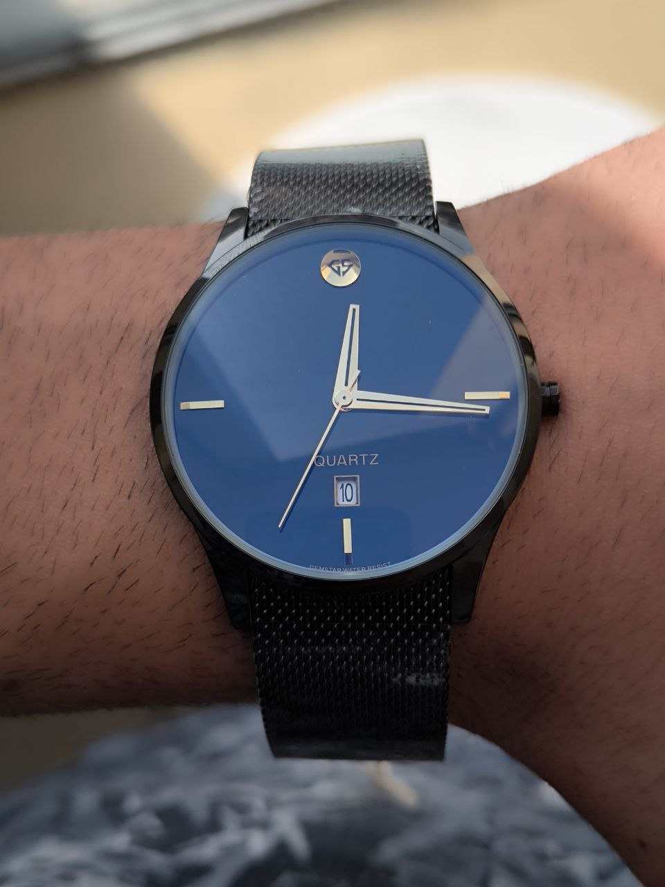 ساعت مچی مردانه حصیری مارک جم استار