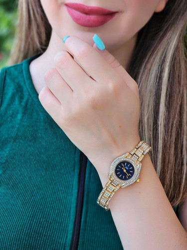 ساعت زنانه NK نگین دار