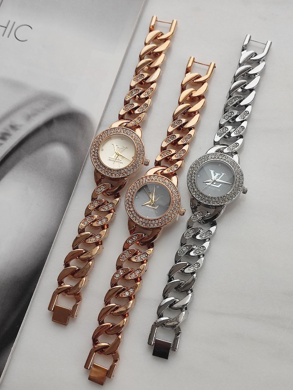 ساعت زنانه مارک louis vuitton